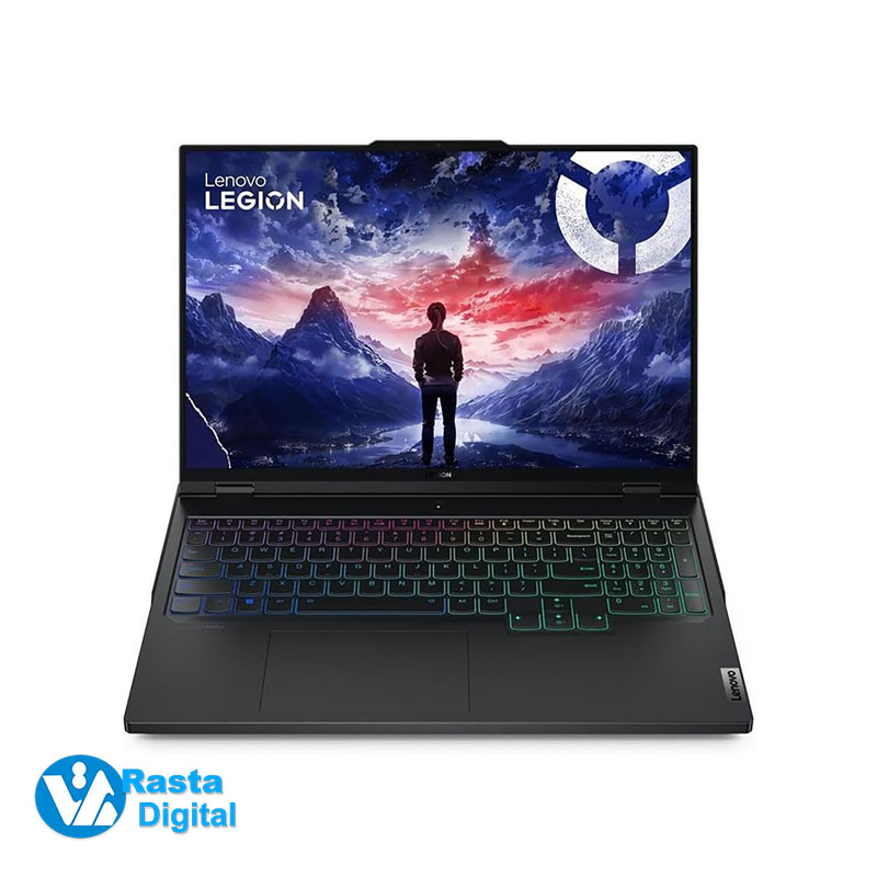 نمای رو به رو لپ تاپ لنوو 16 اینچی مدل Legion Pro 7 i9 14900HX 32GB 1TB RTX4090 رستا دیجیتال