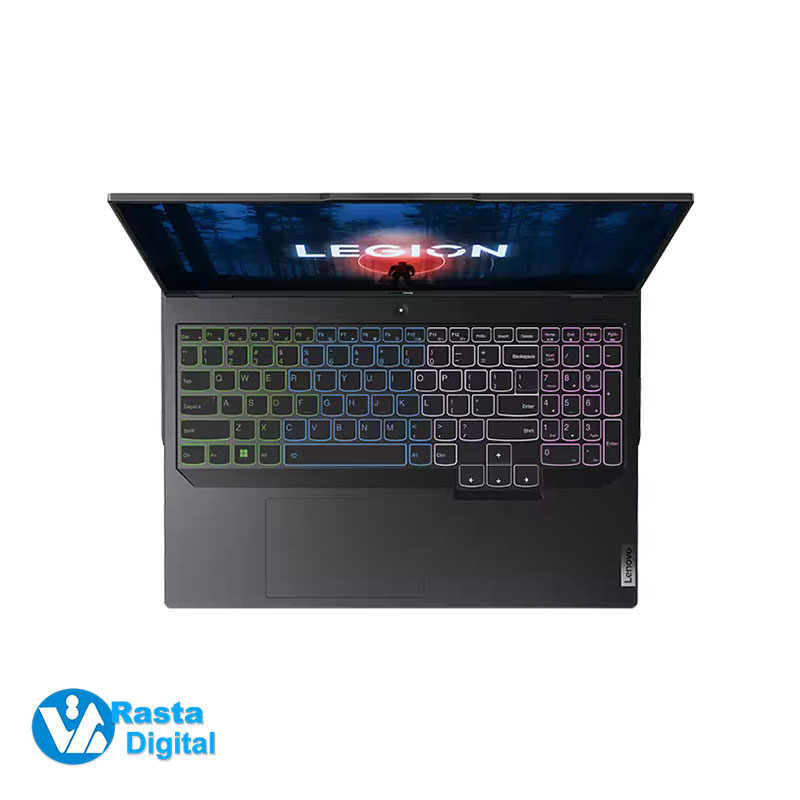 نمای کیبورد لپ تاپ لنوو 16 اینچی مدل Legion Pro 7 i9 14900HX 32GB 1TB RTX4090 رستا دیجیتال